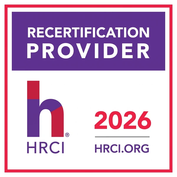 HRCI Recertification Provider 2026 seal